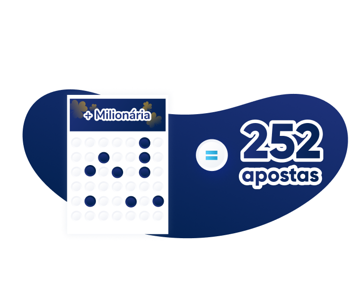 Ganhos multiplicados da Mais Milionária Mais Milionária